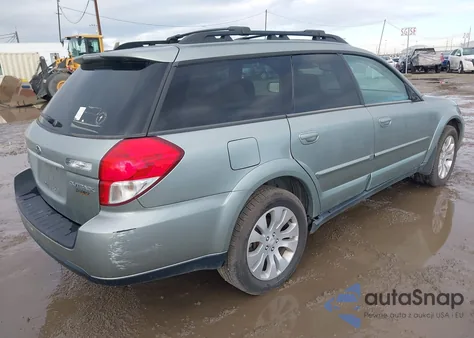 2009 Subaru Outback 2.5I Limited from USA, damaged, VIN 4S4BP66C997346377